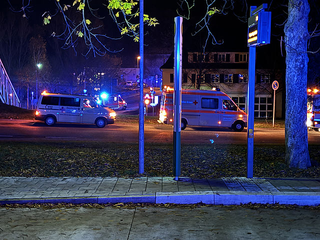 Übung in Bad Wildbad im Tunnel 2024