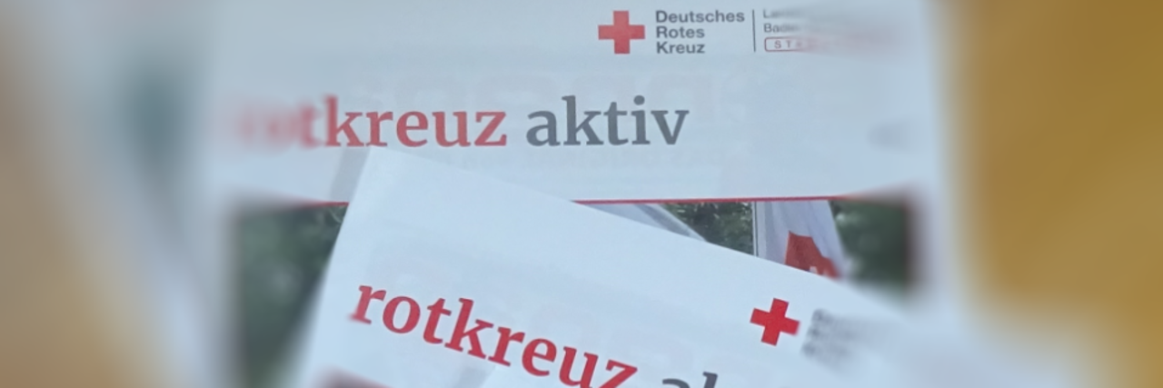 Bild zeigt Zeitung "rotkreuz aktiv"